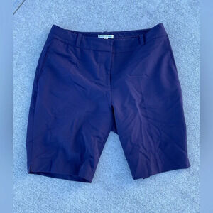 FAIRWAY & GREENE WOMEN'S SZ 8 GOLF SHORTS Purple Plum Bermuda Athletic Tennis